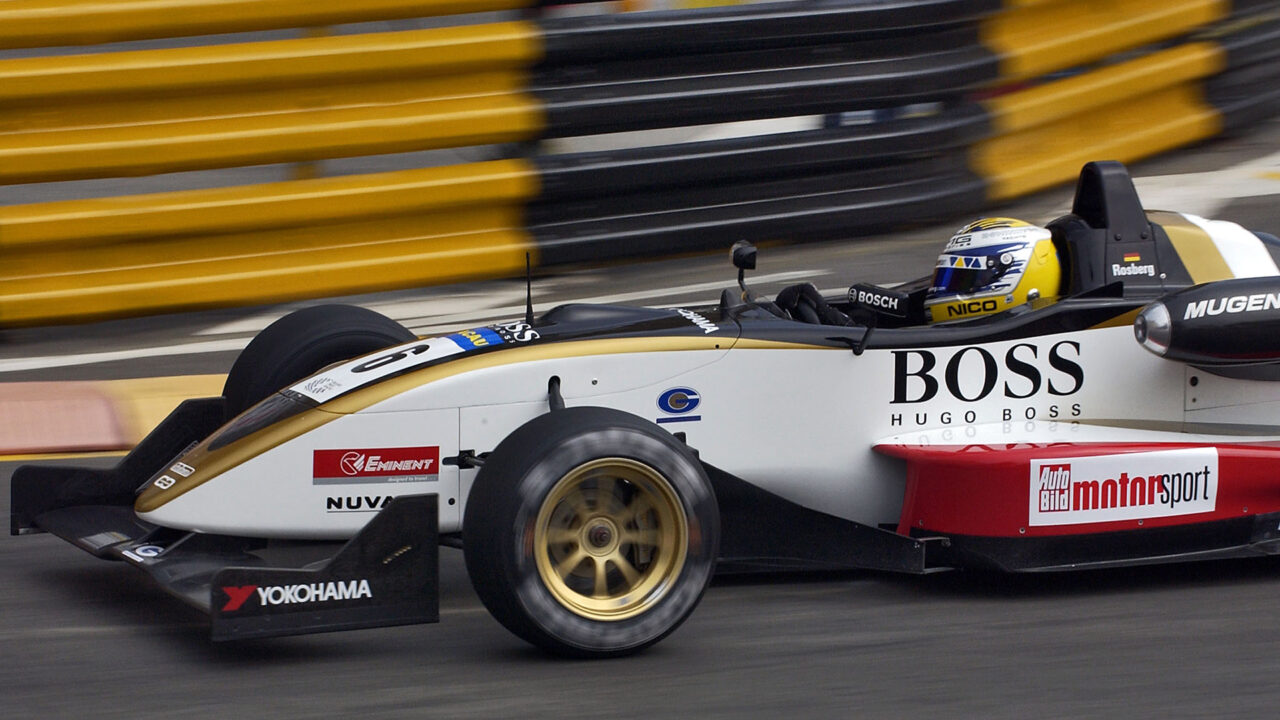 Nico Rosberg recorded a DNF in the 2003 Macau Grand Prix